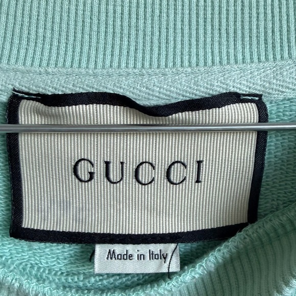 Gucci x Liberty London Graphic Print Sweatshirt Sz. S - Picture 4 of 5